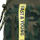 Jongens joggingbroek met camouflage print