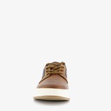 Leren heren veterschoenen cognac