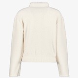 Dames teddy bomber jas beige