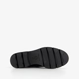 Dames lak veterboots blauw