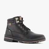 Blue Box heren veterboots zwart