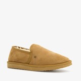 Hush Puppies suede pantoffels met merino wol
