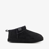 Gevoerde dames pantoffels zwart