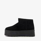 Gevoerde enkellaarsjes met platformzool