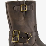 Dames biker boots bruin