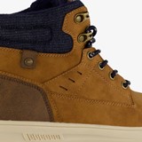 Heren veterboots cognac bruin