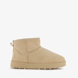 Gevoerde meisjes enkellaarsjes beige
