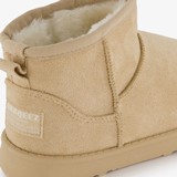 Gevoerde meisjes enkellaarsjes beige