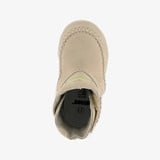 Leren meisjes babyschoenen beige