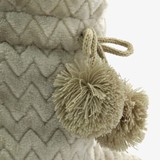 Hoge dames sloffen beige