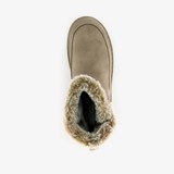 Cozy Campfire dames pantoffels beige