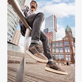 Heren sneakers bruin