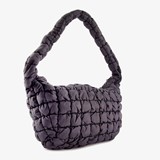 Dames schoudertas gewatteerd zwart