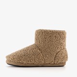 Teddy heren pantoffels beige