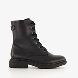 Dames veterboots zwart