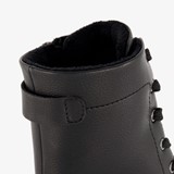 Dames veterboots zwart