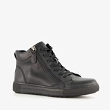 Softline hoge dames sneakers zwart