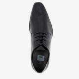 Heren lak veterschoenen zwart
