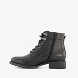 Leren dames veterlaarsjes