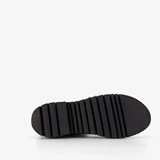 Leren dames boots olijfgroen