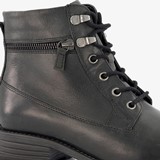 Leren dames veterlaarsjes