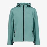 Mountain Peak kinder softshell jas groen