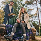 Dames parka winterjas waterafstotend beige