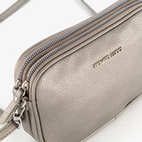 Dames schoudertasje zilver