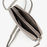 Dames schoudertasje zilver