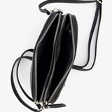 Dames schoudertasje zwart