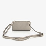 Portemonnee tasje zilverkleurig