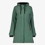 Kjelvik dames softshell parka jas groen