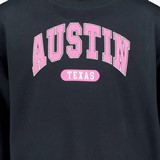 Vilou meisjes sweater tekstopruk zwart