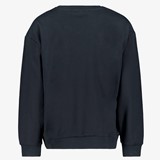 Vilou meisjes sweater tekstopruk zwart
