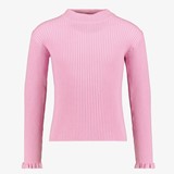 Vianna geribde meisjes longsleeve roze