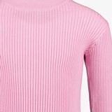 Vianna geribde meisjes longsleeve roze