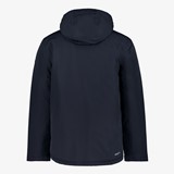 Heren outdoor jas waterafstotend blauw