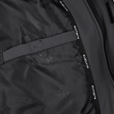 Padded heren softshell jas grijs