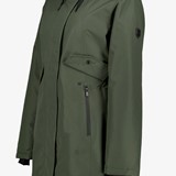 Dames outdoor jas waterafstotend groen