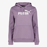 Puma Essentials Logo dames hoodie paars