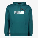 Puma Essentials Big Logo heren hoodie groen