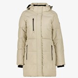 Kjelvik dames parka winterjas waterafstotend beige