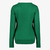 Dames kersttrui Kerstman groen