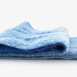 Zachte dames sjaal ijsblauw