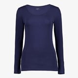 TwoDay dames  shirt katoen blauw