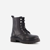 Hush Puppies leren meisjes veterboots