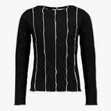 MyWay meisjes longsleeve shirt zwart wit