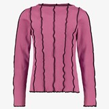 MyWay meisjes longsleeve shirt roze zwart