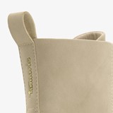 Dames veterboots beige