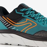 Heren hardloopschoenen blauw zwart